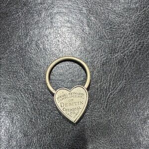 Speidel Heart-Shaped Key Holder in Silver Tone